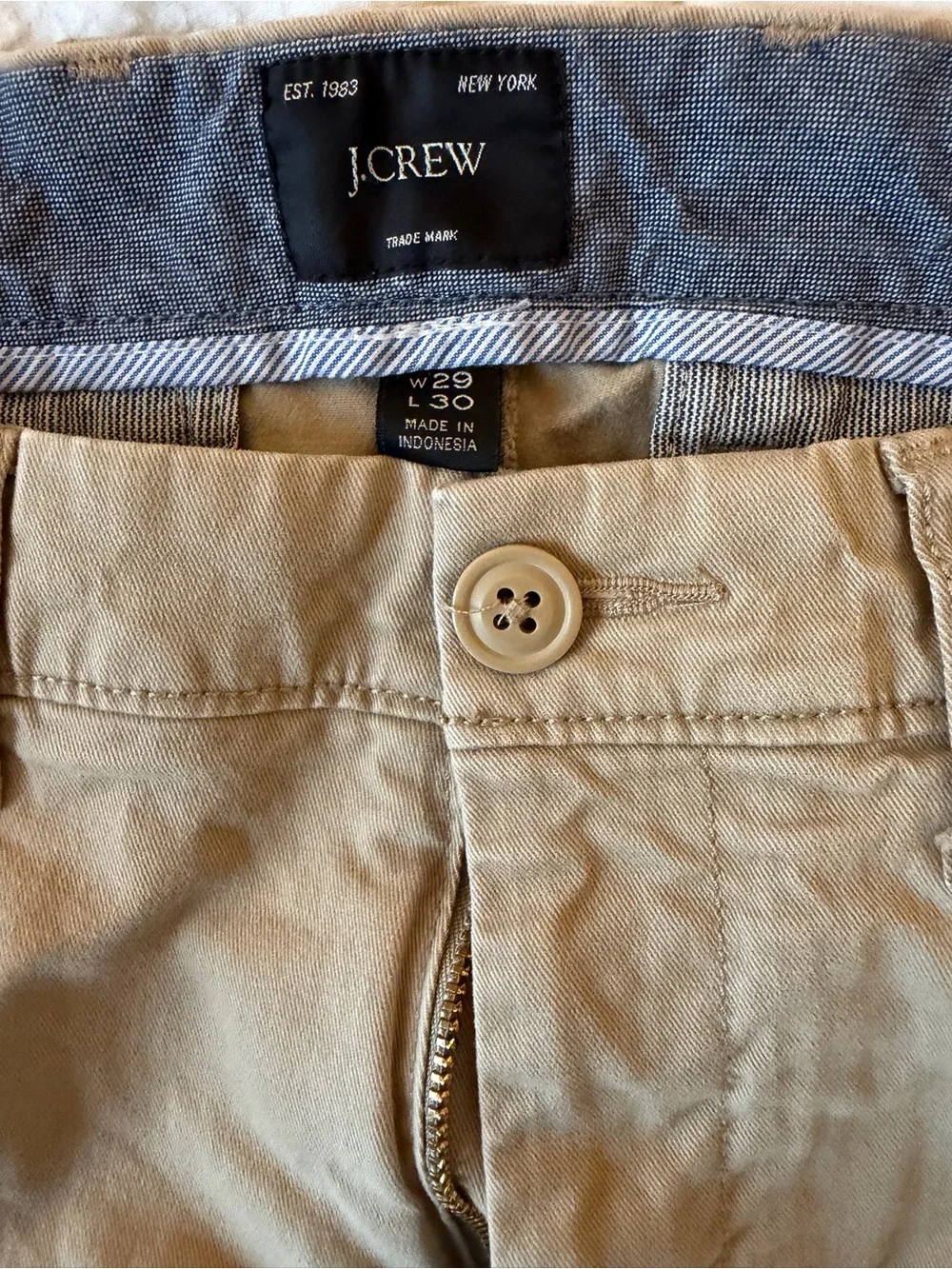 J. Crew slim straight